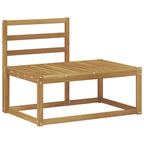 Conjunto de sofás de exterior 2 pcs Blanco 182,5 x 63 x 73 cm