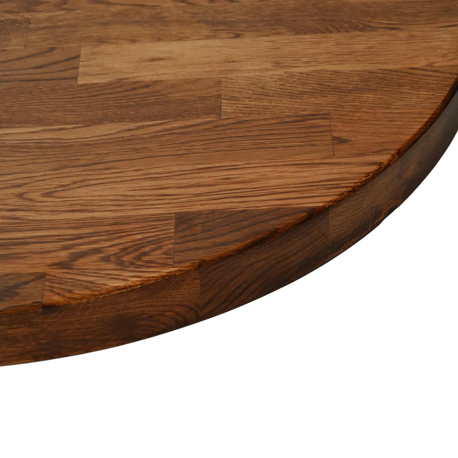 Encimera Marrón Claro Ø 30 x 2,5 cm Madera de Roble Sólido