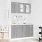 Unidad de cocina Lyon 4 pcs Roble Ahumado Madera de ingeniería