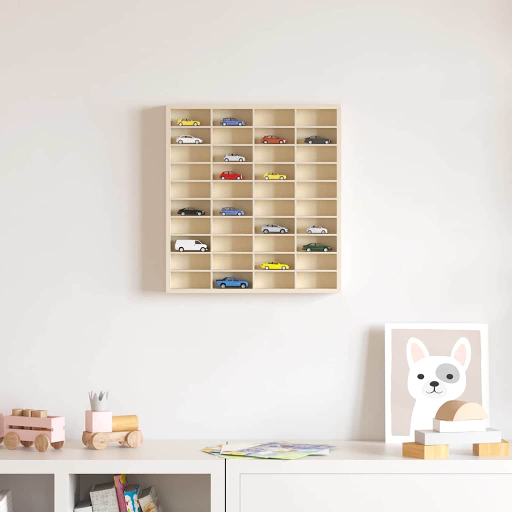 Expositor de Pared Beige 40 x 4,5 x 43 cm Madera de ingeniería
