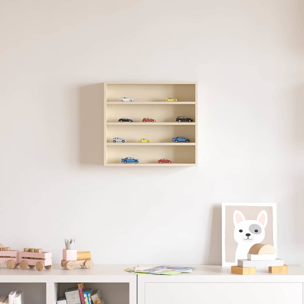 Expositor de Pared Beige 100 x 8,5 x 36 cm Madera de ingeniería