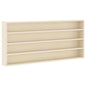 Wall Display Beige 100 x 8.5 x 36 cm Engineered Wood