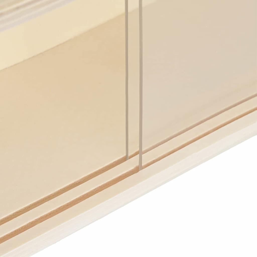 Expositor de Pared Beige 40 x 8,5 x 54 cm Madera contrachapada