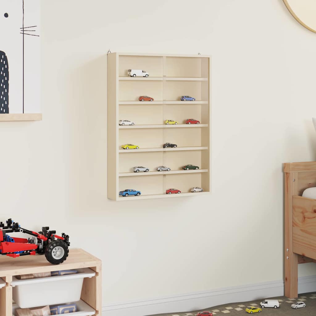 Expositor de Pared Beige 40 x 8,5 x 54 cm Madera contrachapada