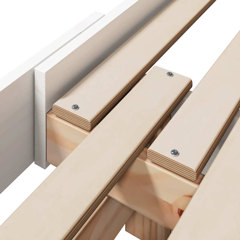 Estructura de cama 80 x 200 cm Madera de ingeniería