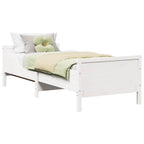 Estructura de cama 80 x 200 cm Madera de ingeniería