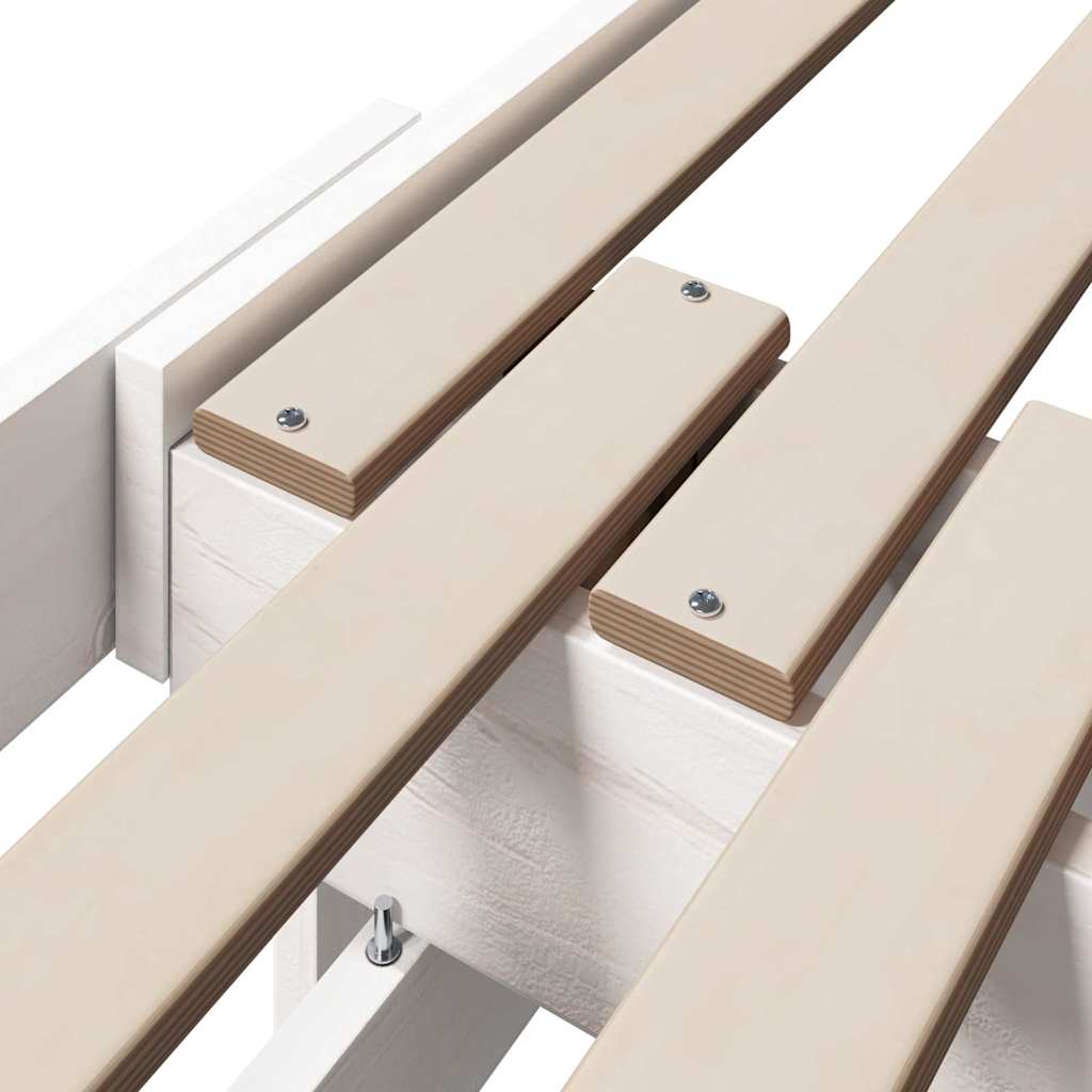 Estructura de cama 80 x 200 cm Madera de ingeniería