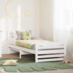 Estructura de cama 80 x 200 cm Madera de ingeniería
