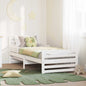 Estrutura de cama 80 x 200 cm Madeira composta