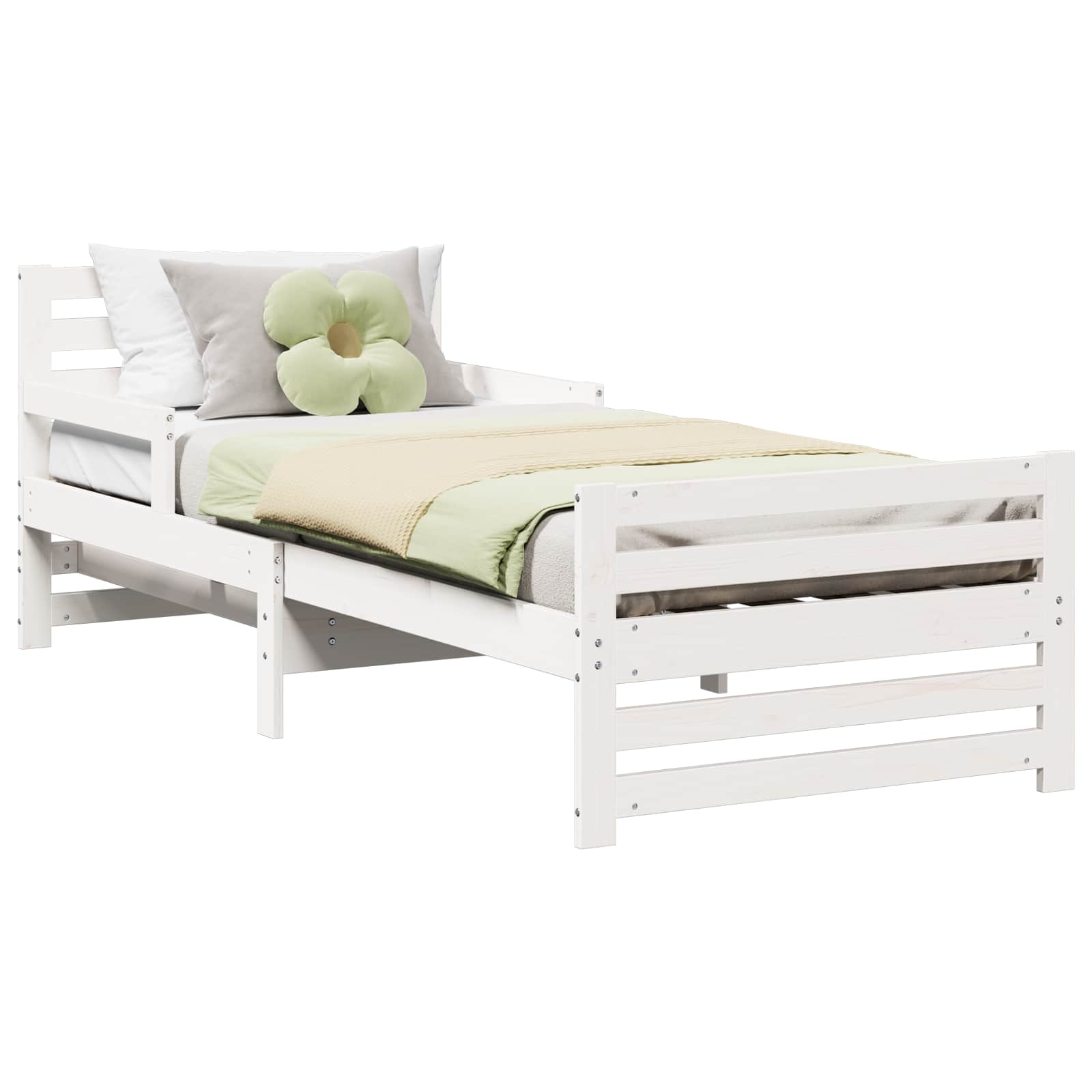 Estructura de cama 80 x 200 cm Madera de ingeniería