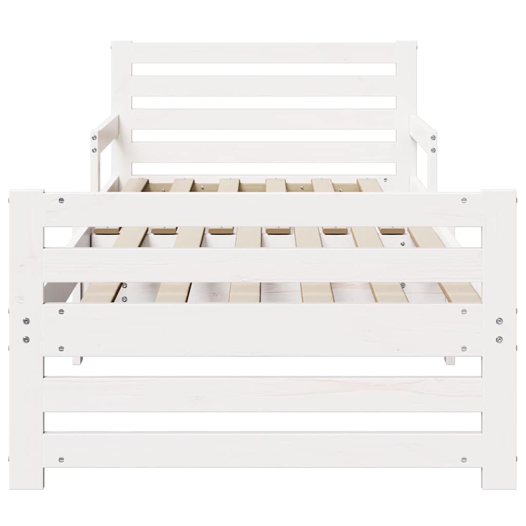 Estructura de cama 80 x 200 cm Madera de ingeniería