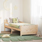 Bed frame 80 x 200 cm Engineered wood
