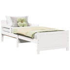 Estructura de cama 80 x 200 cm Madera de ingeniería