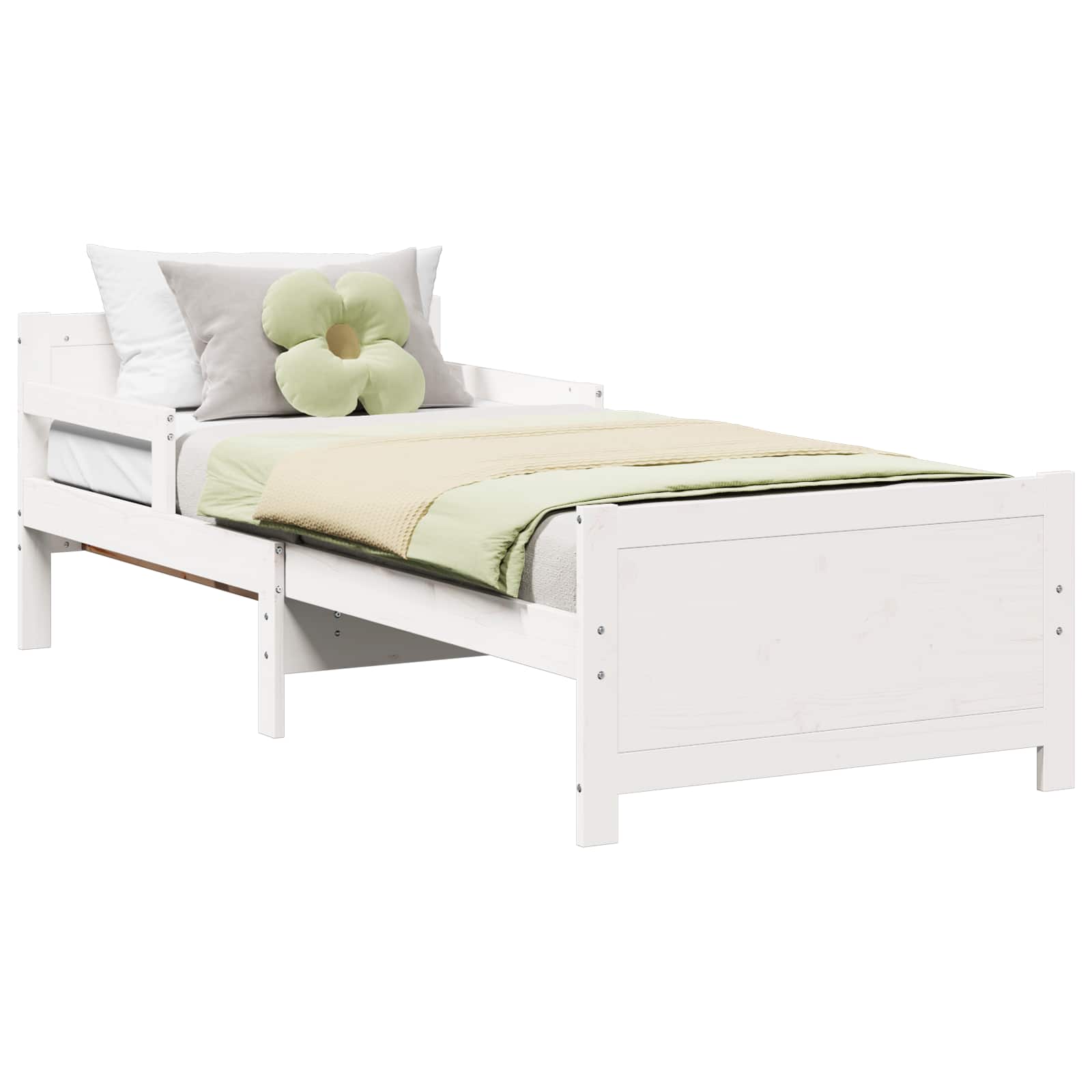 Estructura de cama 80 x 200 cm Madera de ingeniería