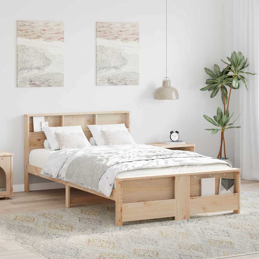 Estrutura de cama 100 x 200 cm Madeira processada