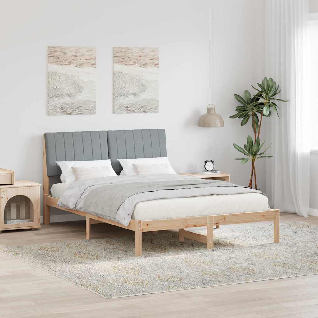 Estrutura de cama 100 x 200 cm Madeira de pinho maciço