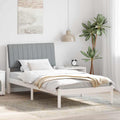 Estructura de cama 100 x 200 cm Madera de pino macizo
