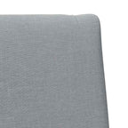 Cabecero tapizado Gris Claro 100 cm Madera de pino macizo