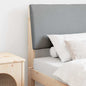 Cabecero tapizado Gris Claro 100 cm Madera de pino macizo