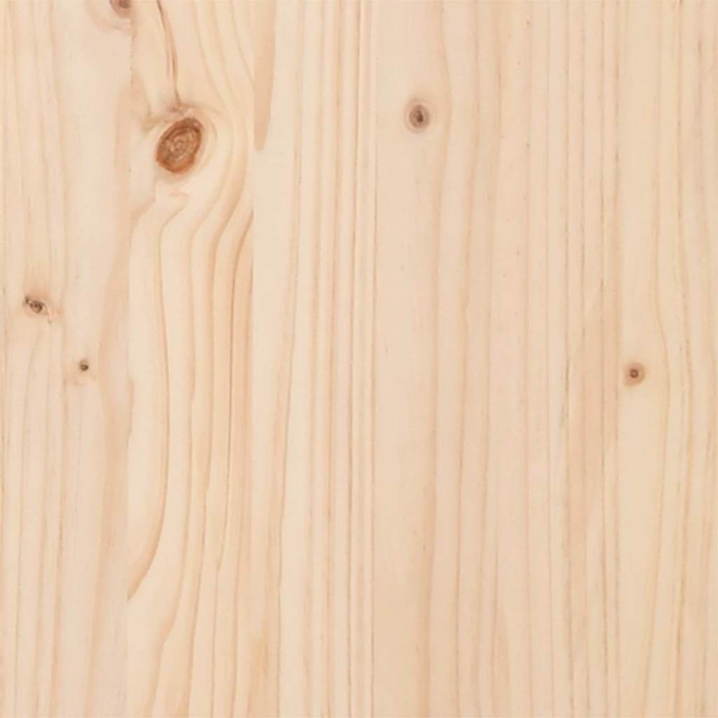 Cabecero tapizado Gris Claro 100 cm Madera de pino macizo