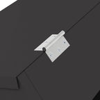 Comedero para Conejos Negro 64.5 x 25.5 x 45.5 cm