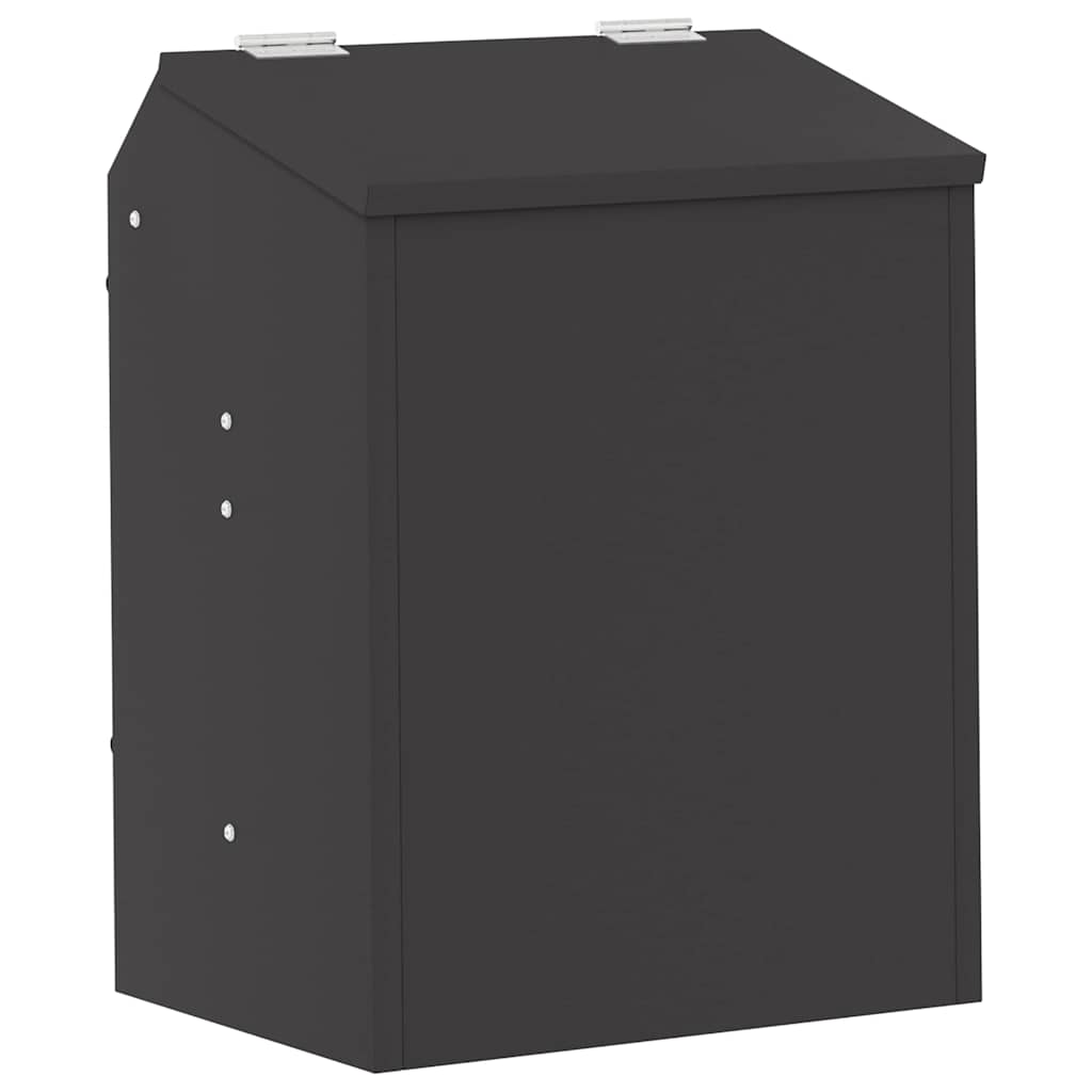 Comedero para Conejos Negro 64.5 x 25.5 x 45.5 cm