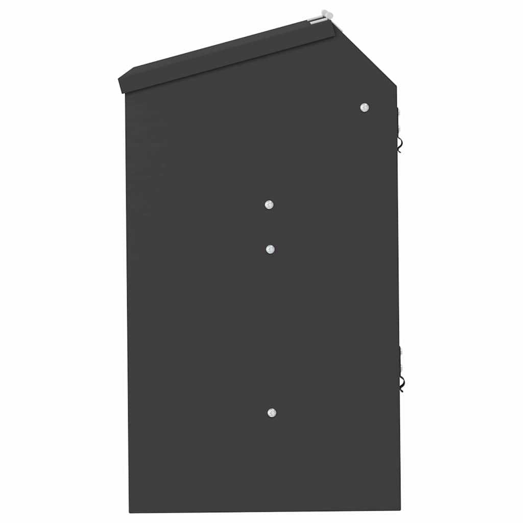 Comedero para Conejos Negro 64.5 x 25.5 x 45.5 cm