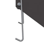 Comedero para Conejos Negro 12,5 x 26 x 28,5 cm