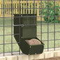 Rabbit Feeder Black 12.5 x 26 x 28.5 cm