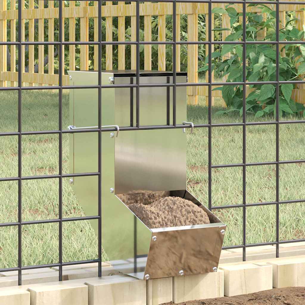 Black Rabbit Feeder 12.5 x 26 x 28.5 cm