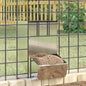 Black Rabbit Feeder 12.5 x 26 x 28.5 cm