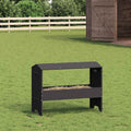 Abrevadero para ganado Negro 79 x 35 x 62 cm