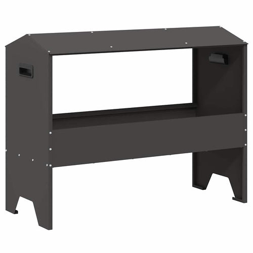 Abrevadero para ganado Negro 79 x 35 x 62 cm
