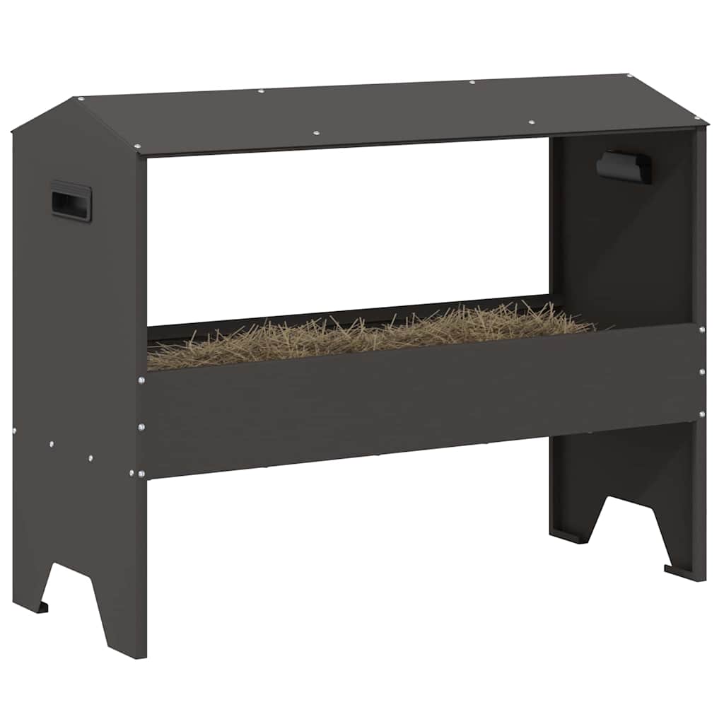 Abrevadero para ganado Negro 79 x 35 x 62 cm