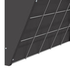 Comedero para Heno Colgante Negro 61 x 33 x 66 cm