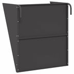Comedero para Heno Colgante Negro 61 x 33 x 66 cm