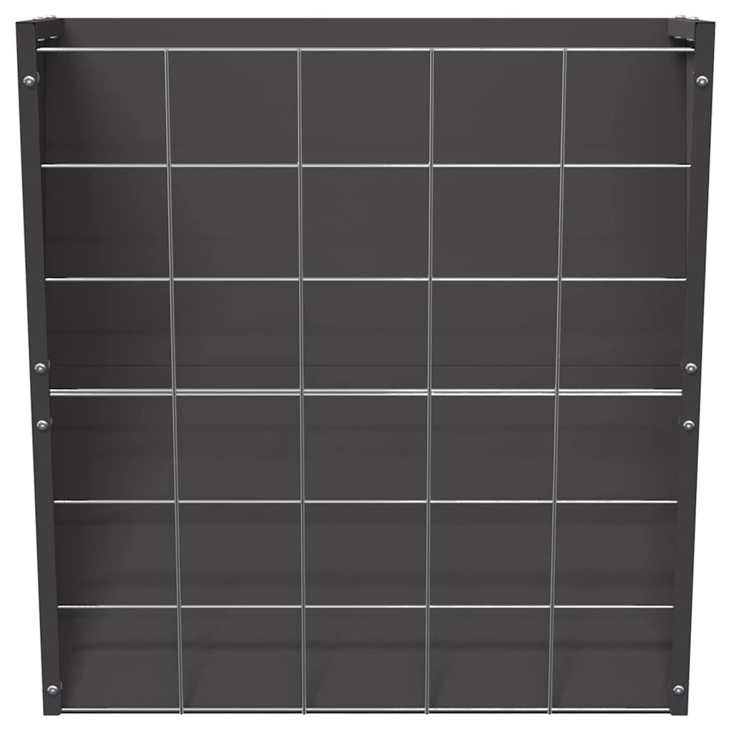 Comedero para Heno Colgante Negro 61 x 33 x 66 cm