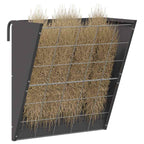 Comedero para Heno Colgante Negro 61 x 33 x 66 cm