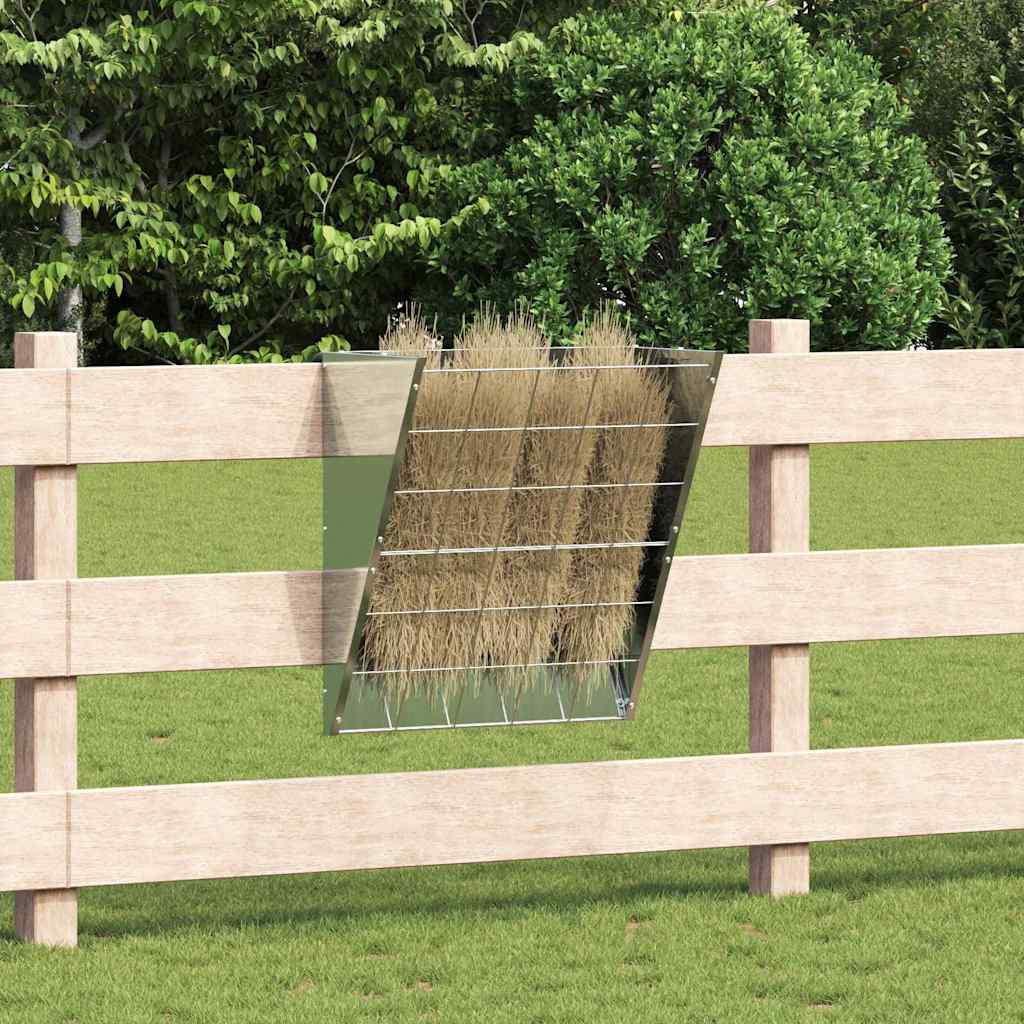 Comedero para Heno Colgante Negro 61 x 33 x 66 cm