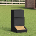 Comedero para Cerdo Negro 55 x 38 x 76 cm