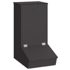 Comedero para Cerdo Negro 55 x 38 x 76 cm