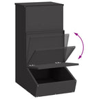Comedero para Cerdo Negro 55 x 38 x 76 cm