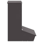 Comedero para Cerdo Negro 55 x 38 x 76 cm