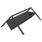 Abrevadero para ganado Negro 111 x 76 x 38 cm