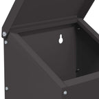 Comedero para pollos Negro 21 x 16 x 33 cm