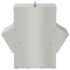 Comedero para pollos Plateado 40,5 x 45 x 41 cm