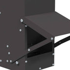 Comedero para pollos Negro 13 x 12 x 51 cm