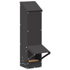 Comedero para pollos Negro 13 x 12 x 51 cm