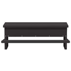 Comedero de Pedal para Pollos Negro 48,5 x 39,5 x 19 cm