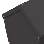 Comedero para pollos Negro 30 x 30 x 39 cm